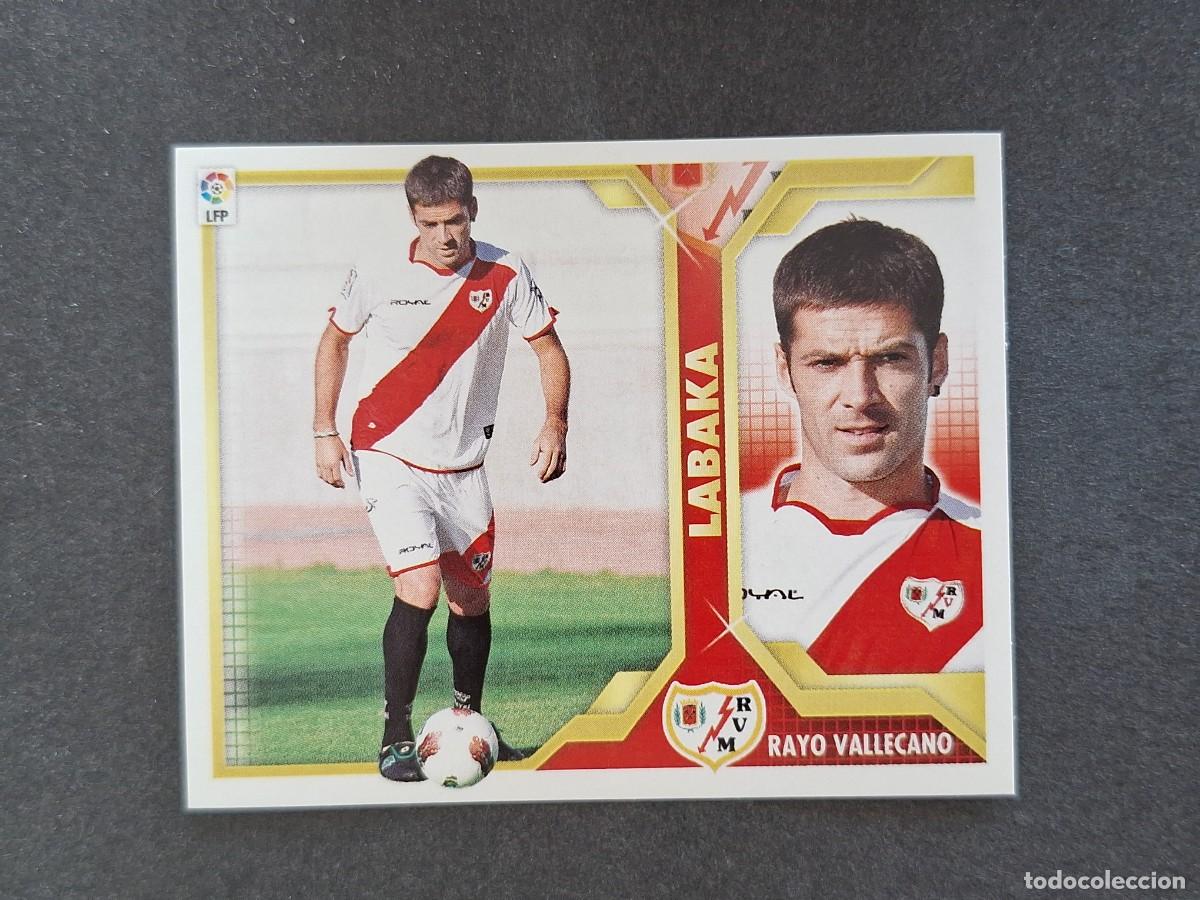 Cromos de f&uacute;tbol: L3 LABAKA RAYO VALLECANO FICHAJE 36 LIGA ESTE 2011 2012 11 12 NUNCA PEGADO SIN PEGAR