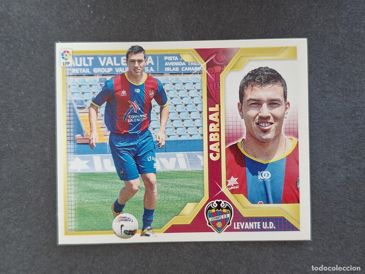 Cromos de f&uacute;tbol: L3 CABRAL LEVANTE U. D. FICHAJE 38 LIGA ESTE 2011 2012 11 12 NUNCA PEGADO SIN PEGAR
