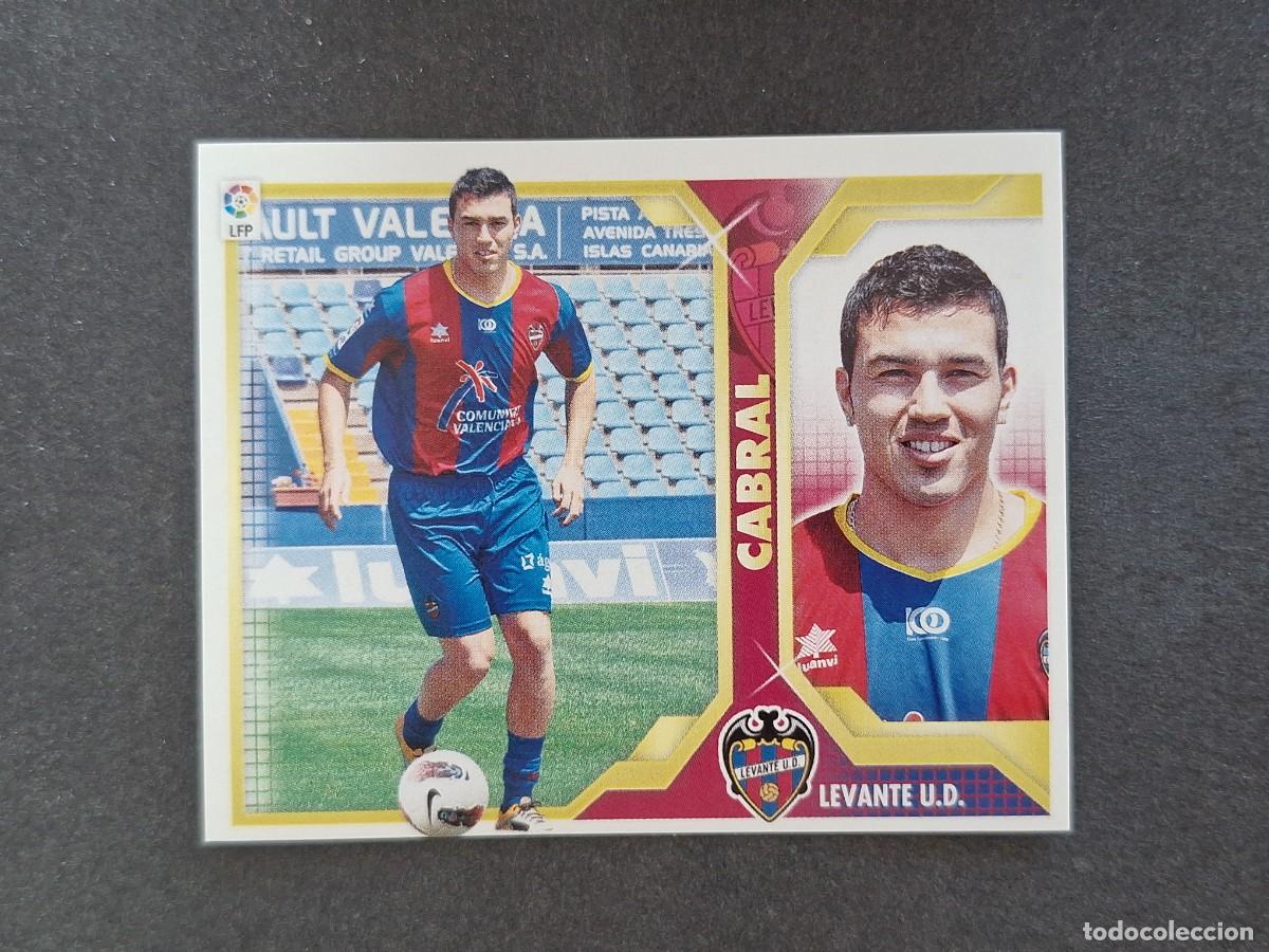Cromos de f&uacute;tbol: L3 CABRAL LEVANTE U. D. FICHAJE 38 LIGA ESTE 2011 2012 11 12 NUNCA PEGADO SIN PEGAR