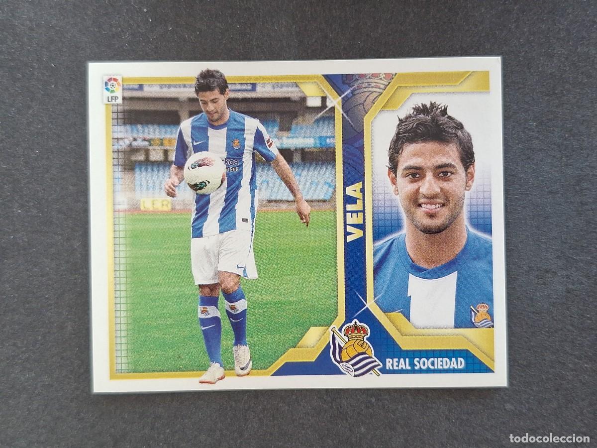 Cromos de f&uacute;tbol: L3 VELA REAL SOCIEDAD FICHAJE 42 LIGA ESTE 2011 2012 11 12 NUNCA PEGADO SIN PEGAR