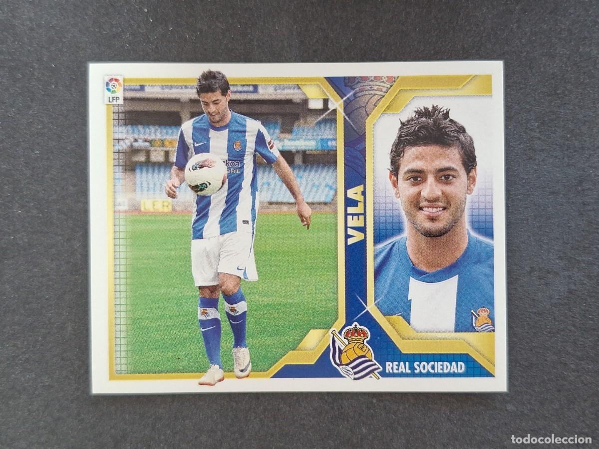 Cromos de f&uacute;tbol: L3 VELA REAL SOCIEDAD FICHAJE 42 LIGA ESTE 2011 2012 11 12 NUNCA PEGADO SIN PEGAR