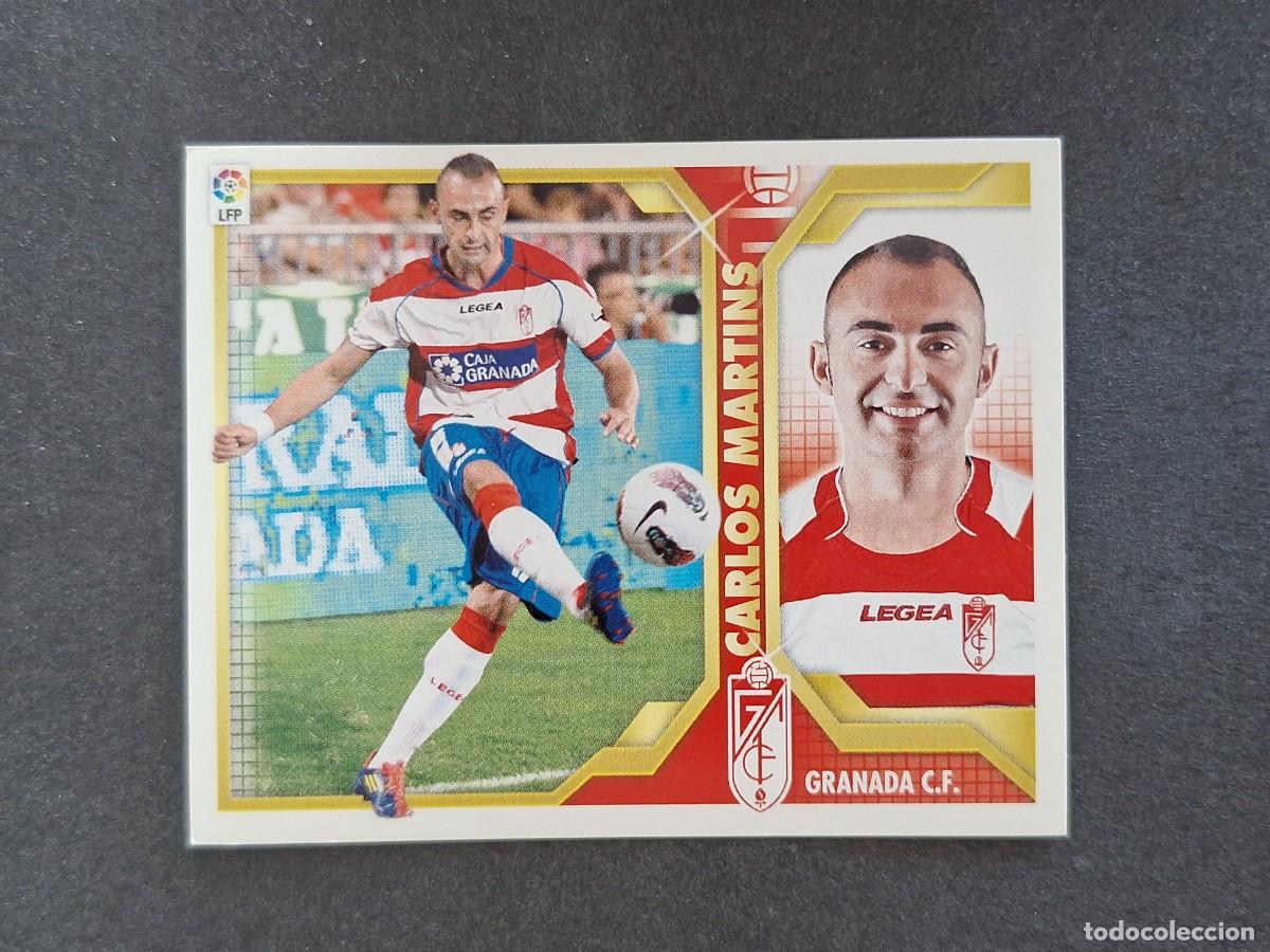 Cromos de f&uacute;tbol: L3 CARLOS MARTINS GRANADA C. F. FICHAJE 47 LIGA ESTE 2011 2012 11 12 NUNCA PEGADO SIN PEGAR