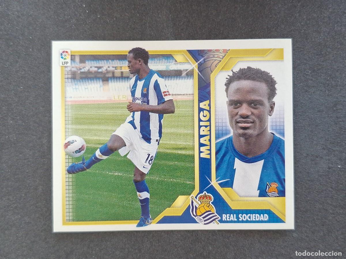 Cromos de f&uacute;tbol: L3 MARIGA REAL SOCIEDAD FICHAJE 49 LIGA ESTE 2011 2012 11 12 NUNCA PEGADO SIN PEGAR