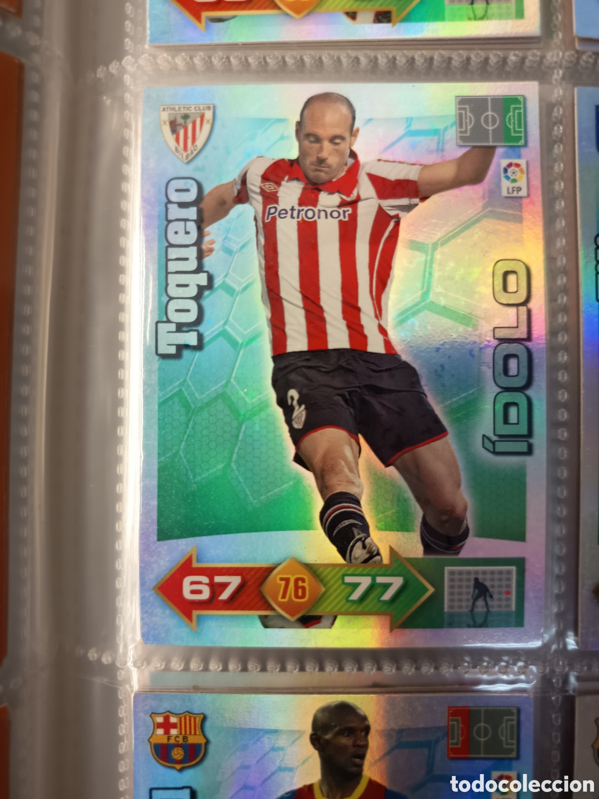 Cromos de Futebol: ADRENALYN LIGA 2010 2011 IDOLO TORQUERO BILBAO