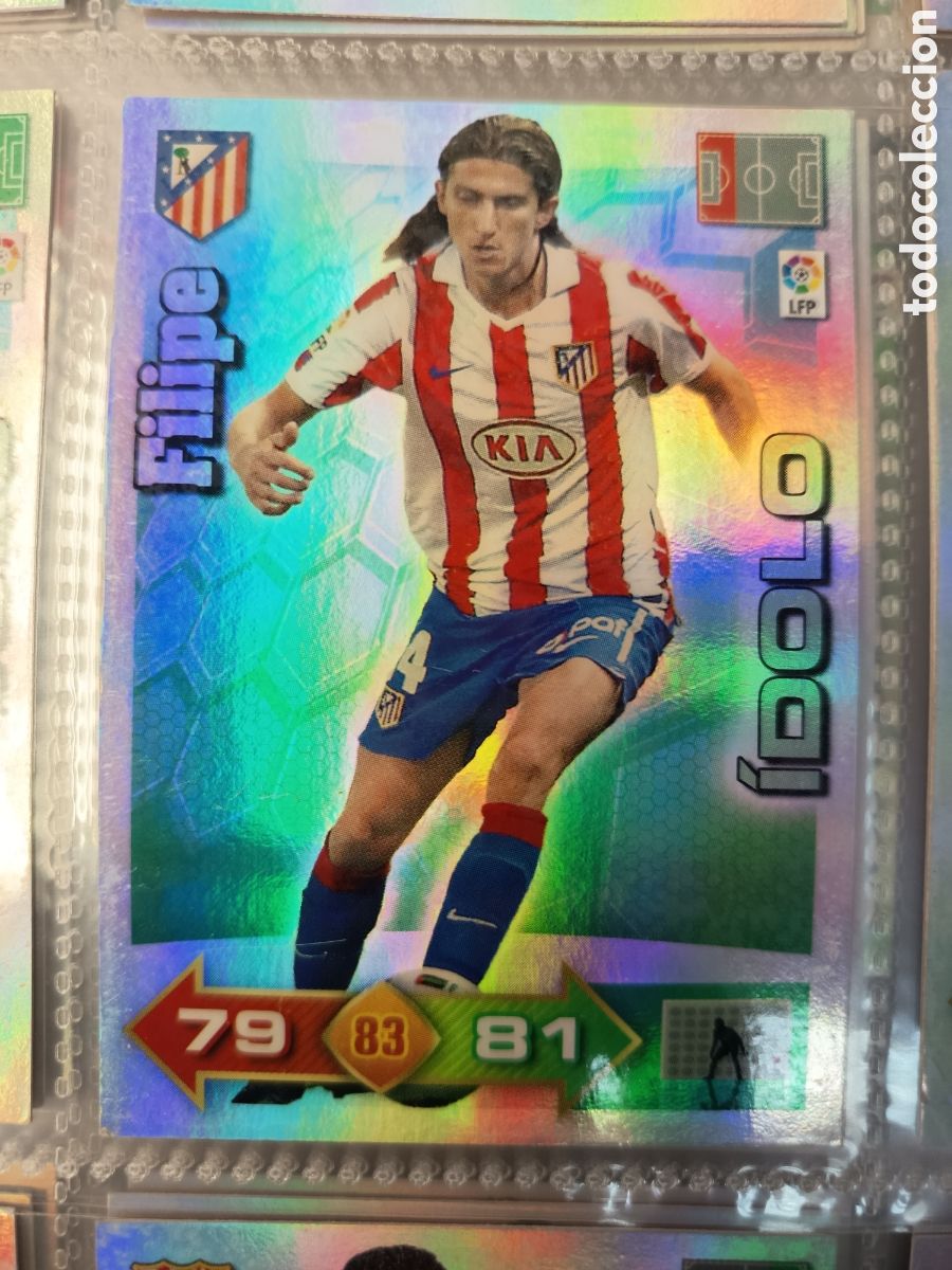 Cromos de Futebol: ADRENALYN LIGA 2010 2011 IDOLO FILIPE ATLETICO DE MADRID