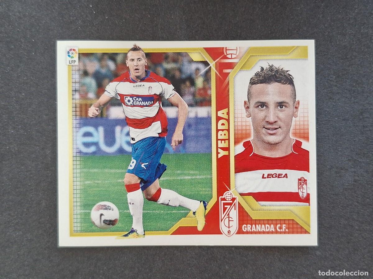 Cromos de f&uacute;tbol: L3 YEBDA GRANADA C. F. FICHAJE 51 LIGA ESTE 2011 2012 11 12 NUNCA PEGADO SIN PEGAR