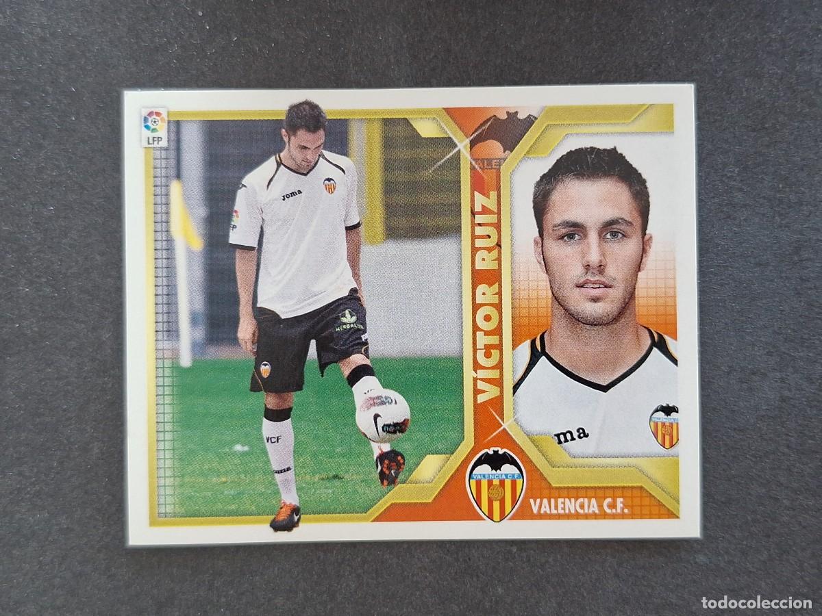 Cromos de f&uacute;tbol: L3 VICTOR RUIZ VALENCIA C. F. FICHAJE 53 LIGA ESTE 2011 2012 11 12 NUNCA PEGADO SIN PEGAR