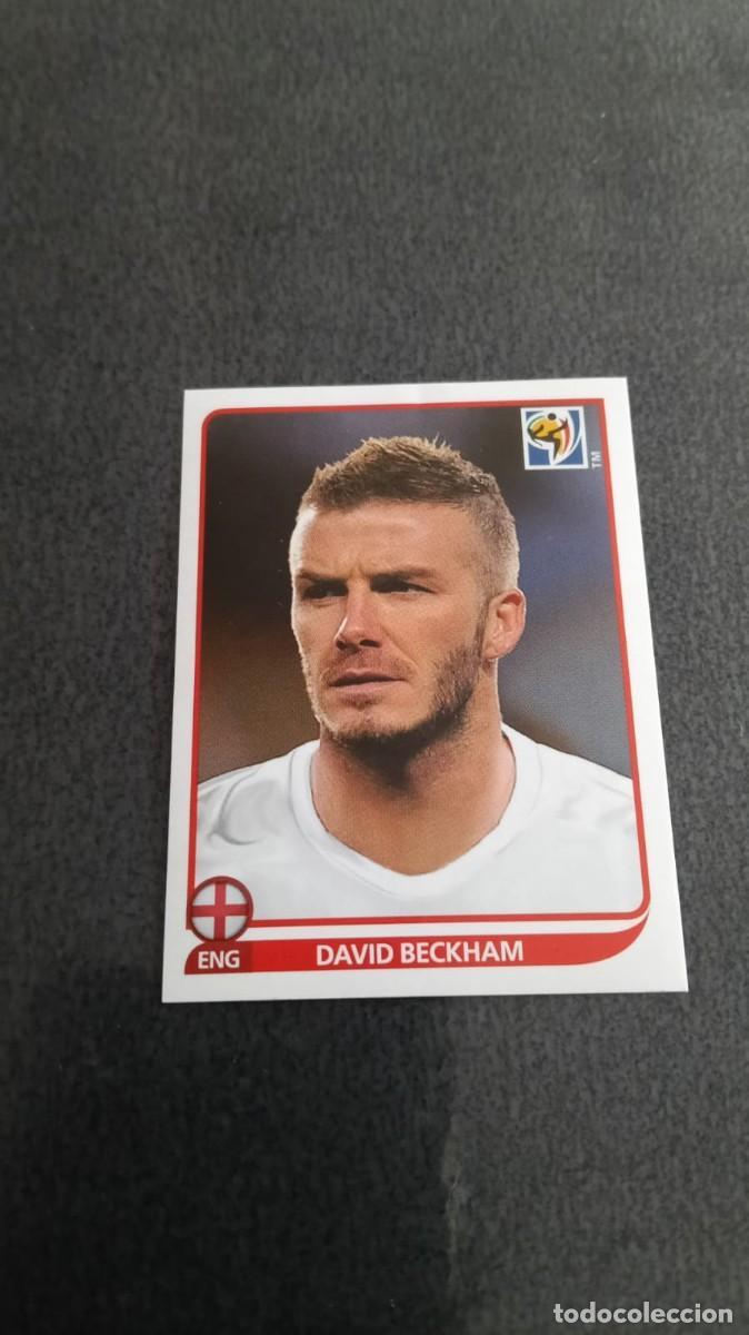 Cromos de f&uacute;tbol: Mundial Fifa Sudafrica 2010 Panini 190 Beckham Inglaterra