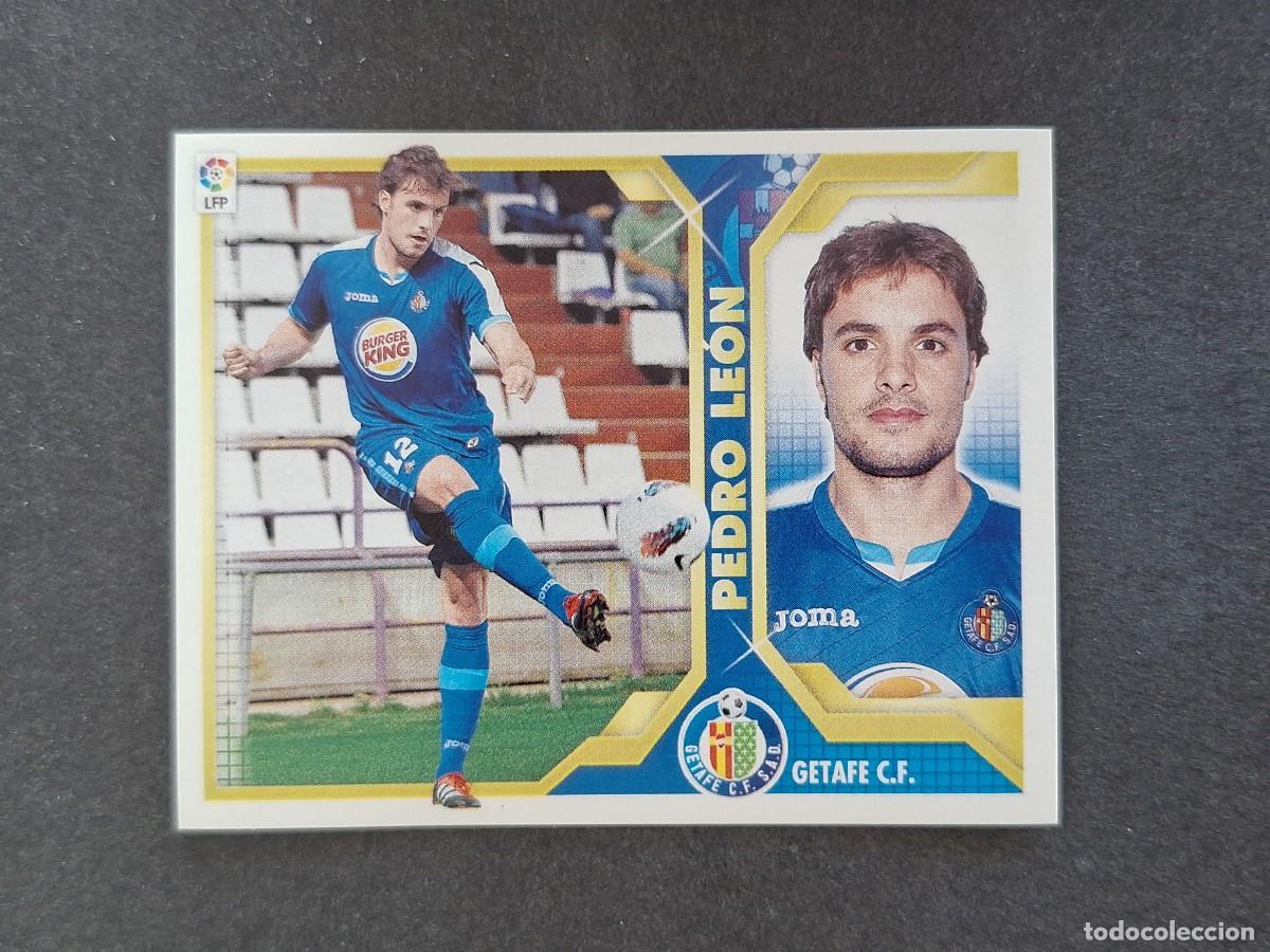 Cromos de f&uacute;tbol: L3 PEDRO LEON GETAFE C. F. FICHAJE 50 LIGA ESTE 2011 2012 11 12 NUNCA PEGADO SIN PEGAR
