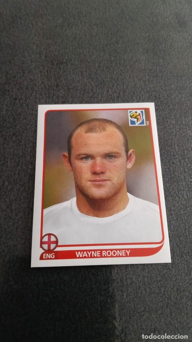 Cromos de f&uacute;tbol: Mundial Fifa Sudafrica 2010 Panini 198 Wayne Rooney Inglaterra