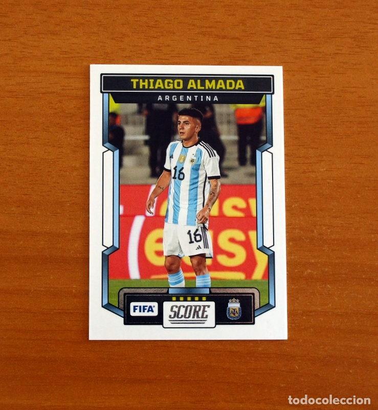 Figurine di Calcio: Argentina - N&ordm; 6 Thiago Almada - Panini 2023-2024-23-24 Score FIFA Soccer