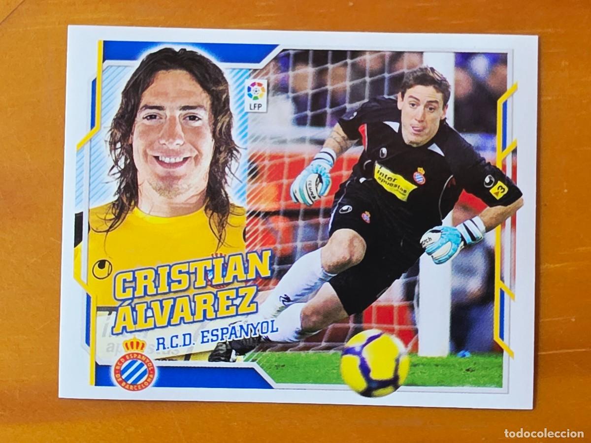 Figurine di Calcio: 2 Cristian &Aacute;lvarez, RCD Espanyol, Panini Ediciones Liga Este 2010 2011 10 11
