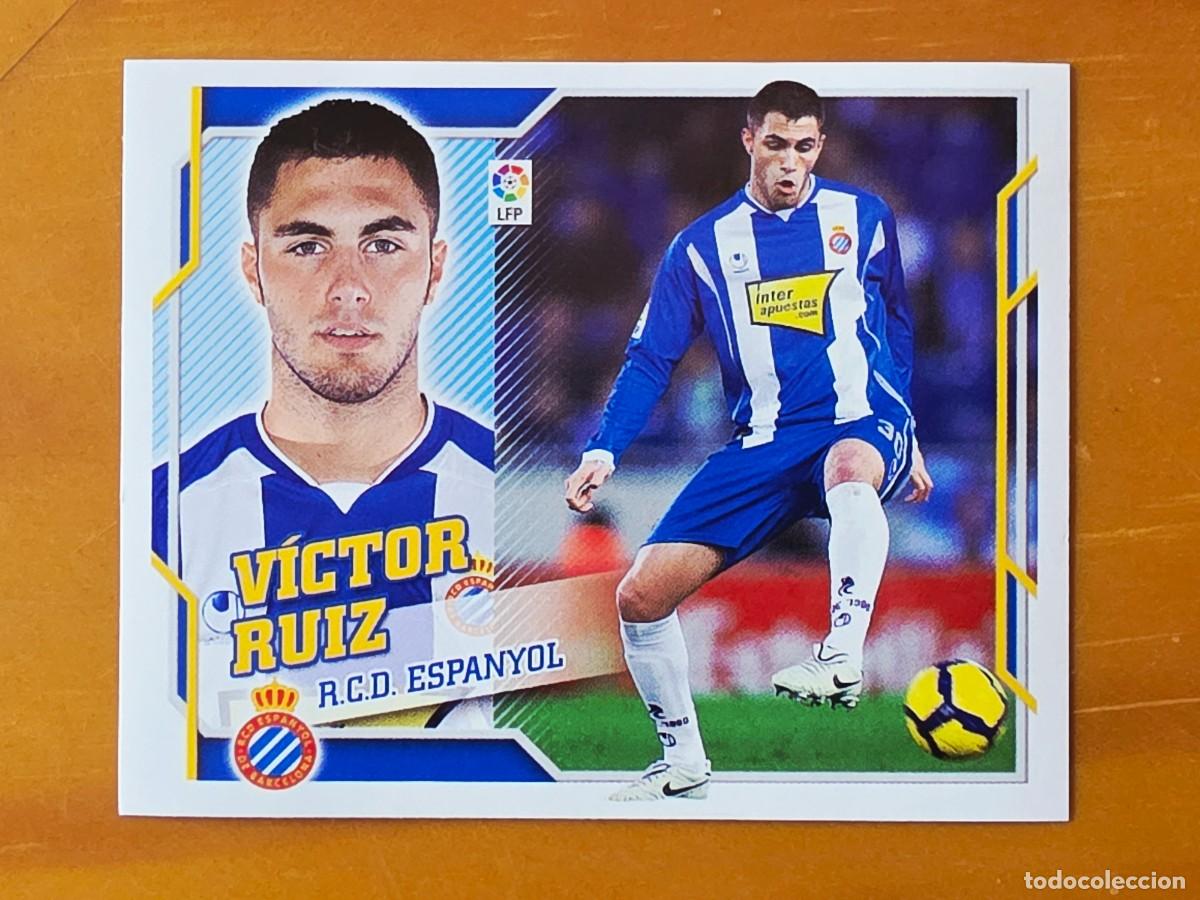 Cromos de f&uacute;tbol: 4 V&iacute;ctor Ruiz, RCD Espanyol, Panini Ediciones Liga Este 2010 2011 10 11