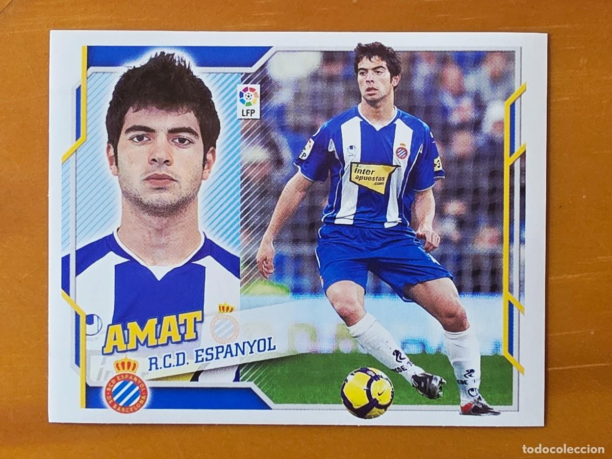 Cromos de f&uacute;tbol: 5 B Jordi Amat, RCD Espanyol, Panini Ediciones Liga Este 2010 2011 10 11