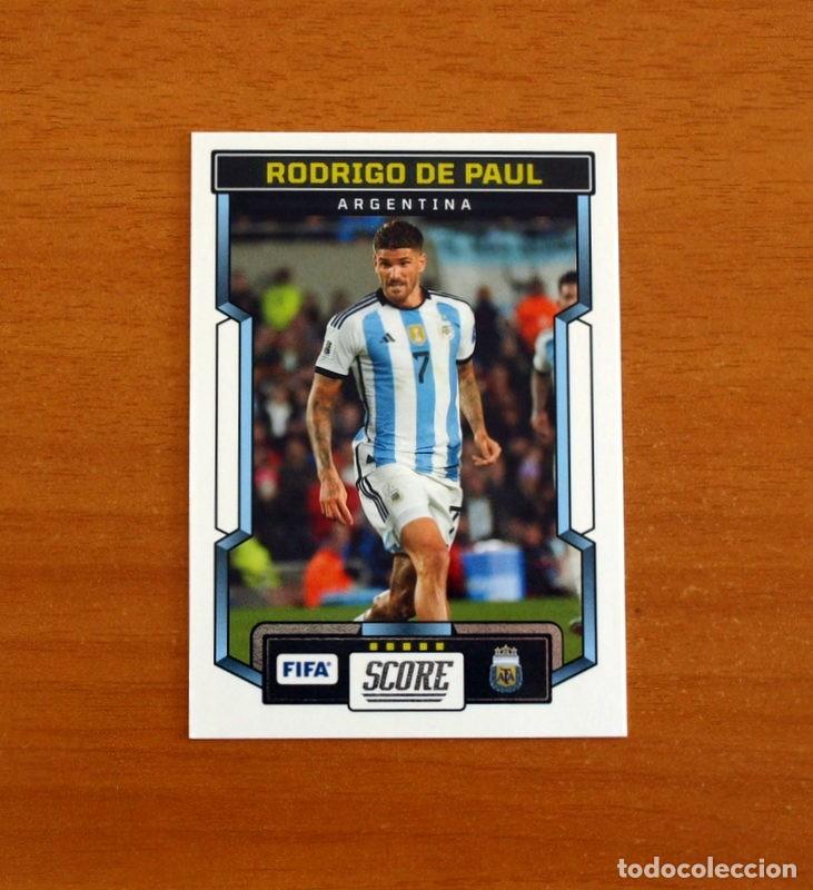 Cromos de f&uacute;tbol: Argentina - N&ordm; 9 Rodrigo De Paul - Panini 2023-2024-23-24 Score FIFA Soccer