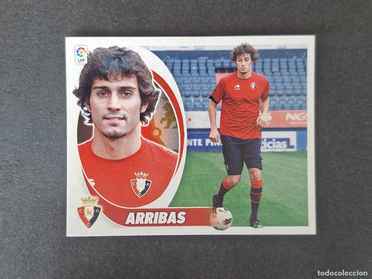 Fu&szlig;ball-Sticker: L5 ARRIBAS C. A. OSASUNA FICHAJE 3 LIGA ESTE 2012 2013 12 13 NUNCA PEGADO SIN PEGAR