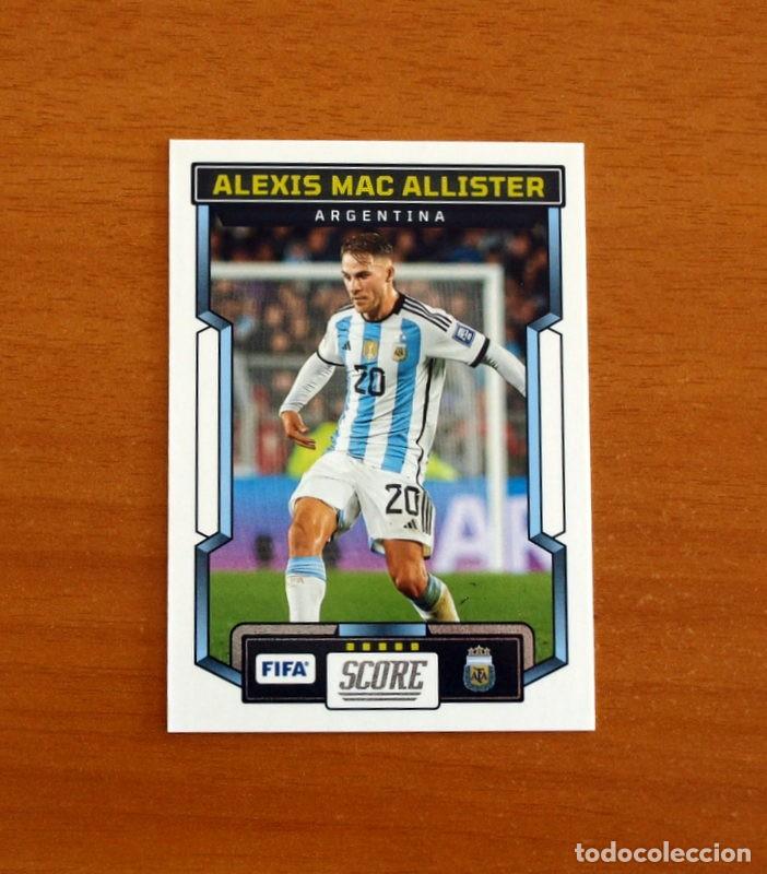 Cromos de f&uacute;tbol: Argentina - N&ordm; 11 Alexis Mac Allister - Panini 2023-2024-23-24 Score FIFA Soccer