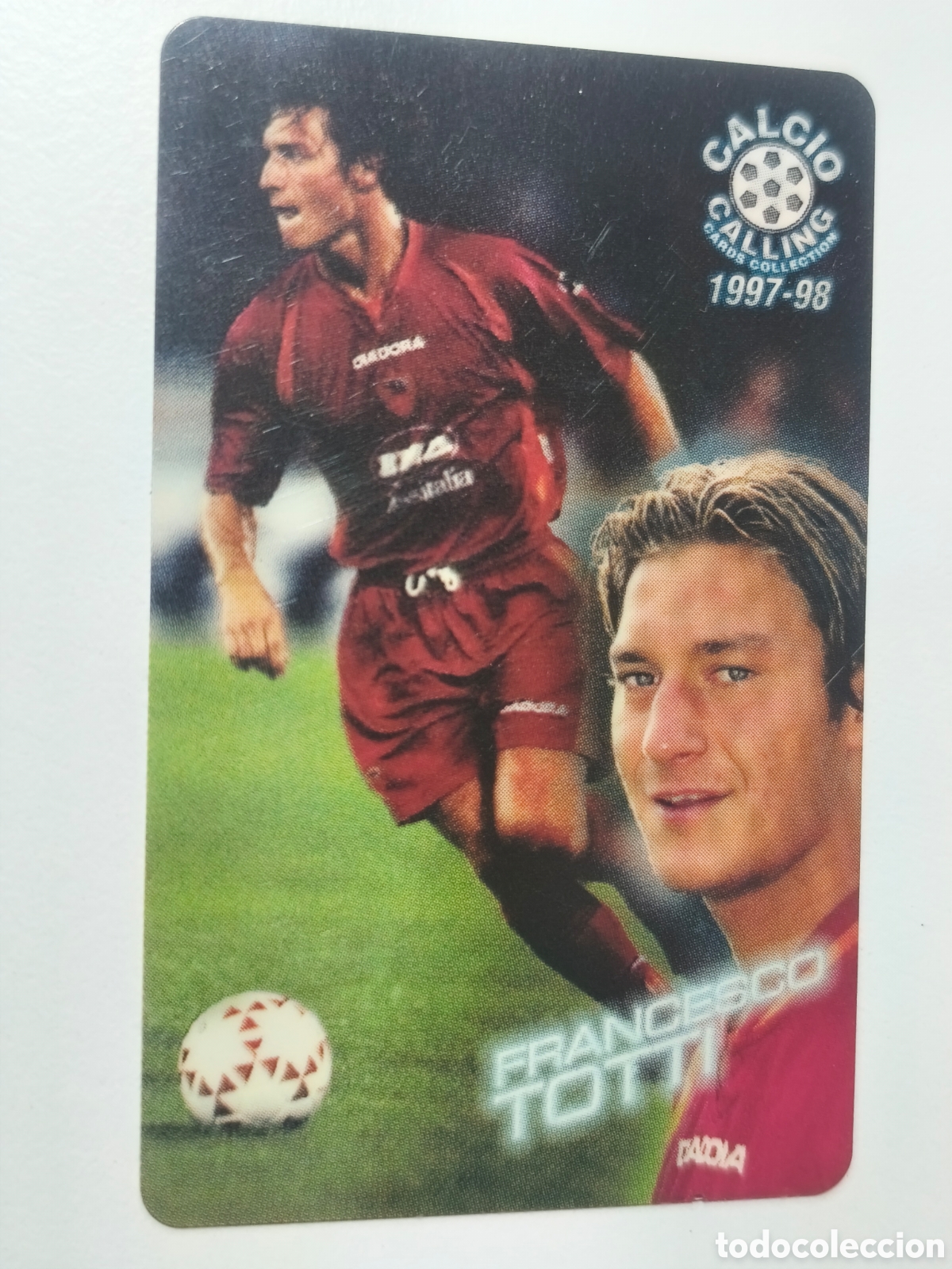 Cromos de f&uacute;tbol: TOTTI Roma Calcio Calling Panini