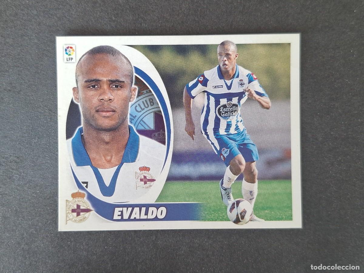 Cromos de f&uacute;tbol: L5 EVALDO DEPORTIVO DE LA CORU&Ntilde;A FICHAJE 10 LIGA ESTE 2012 2013 12 13 NUNCA PEGADO SIN PEGAR