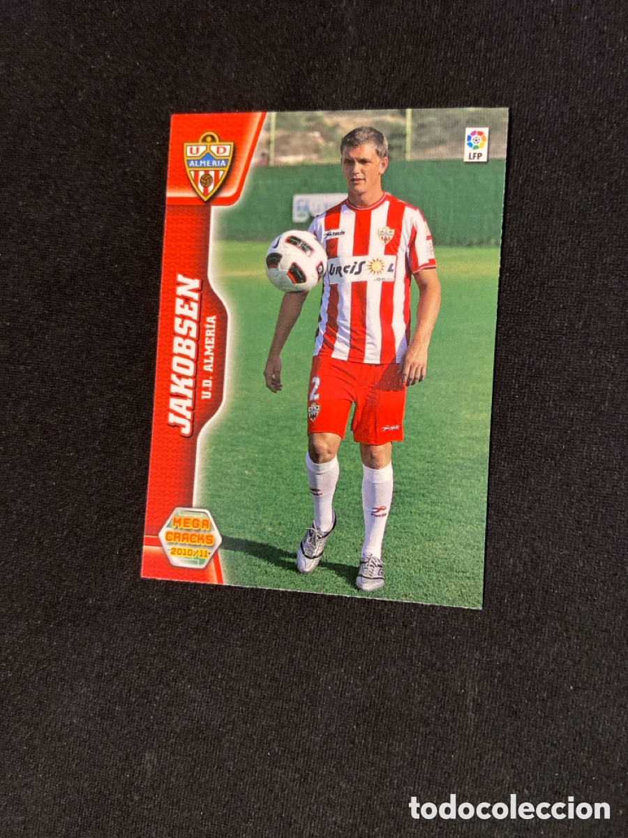 Cromos de f&uacute;tbol: JAKOBSEN 4 (ALMERIA) MEGA