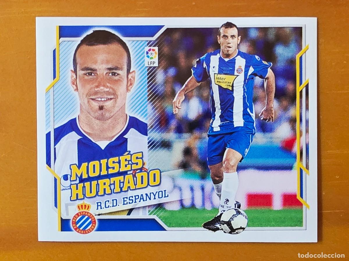 Cromos de f&uacute;tbol: 9 Mois&eacute;s Hurtado, RCD Espanyol, Panini Ediciones Liga Este 2010 2011 10 11