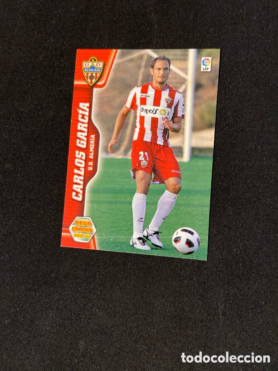 Cromos de f&uacute;tbol: CARLOS GARCIA 5 BIS (ALMER&Iacute;A)