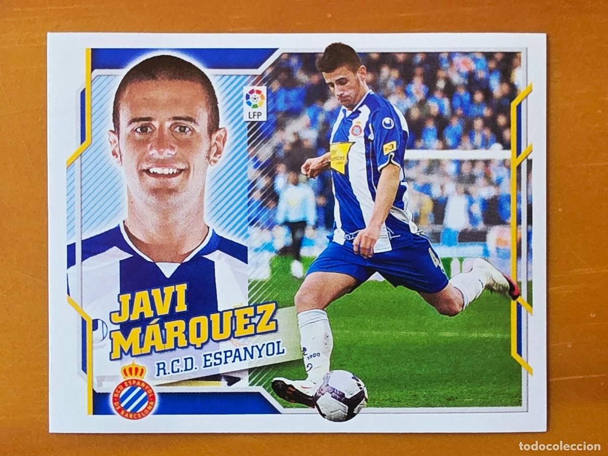 Cromos de f&uacute;tbol: 11 Javi M&aacute;rquez, RCD Espanyol, Panini Ediciones Liga Este 2010 2011 10 11