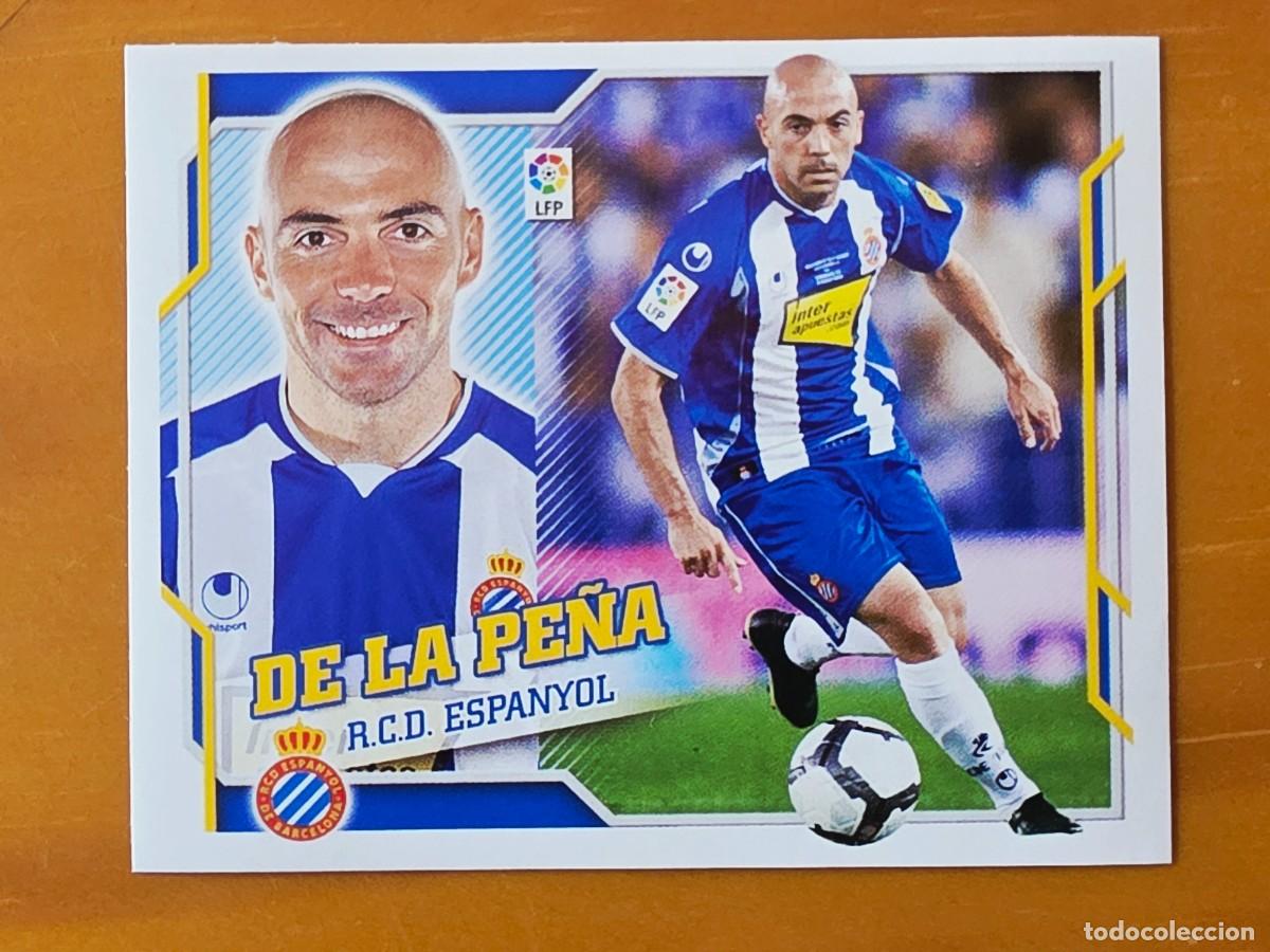 Cromos de f&uacute;tbol: 12 A Iv&aacute;n de la Pe&ntilde;a, RCD Espanyol, Panini Ediciones Liga Este 2010 2011 10 11