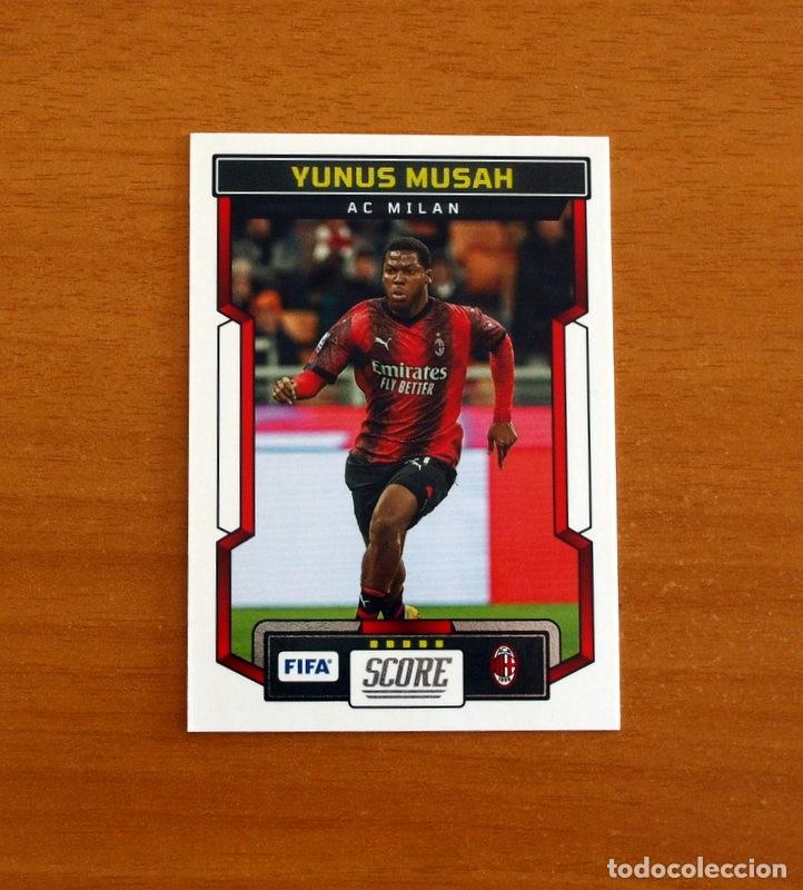 Cromos de f&uacute;tbol: Mil&aacute;n - N&ordm; 15 Yunus Musah - Panini 2023-2024-23-24 Score FIFA Soccer