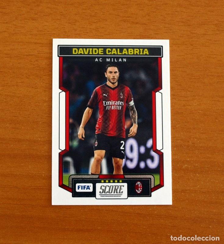 Cromos de f&uacute;tbol: Mil&aacute;n - N&ordm; 16 Davide Calabria - Panini 2023-2024-23-24 Score FIFA Soccer