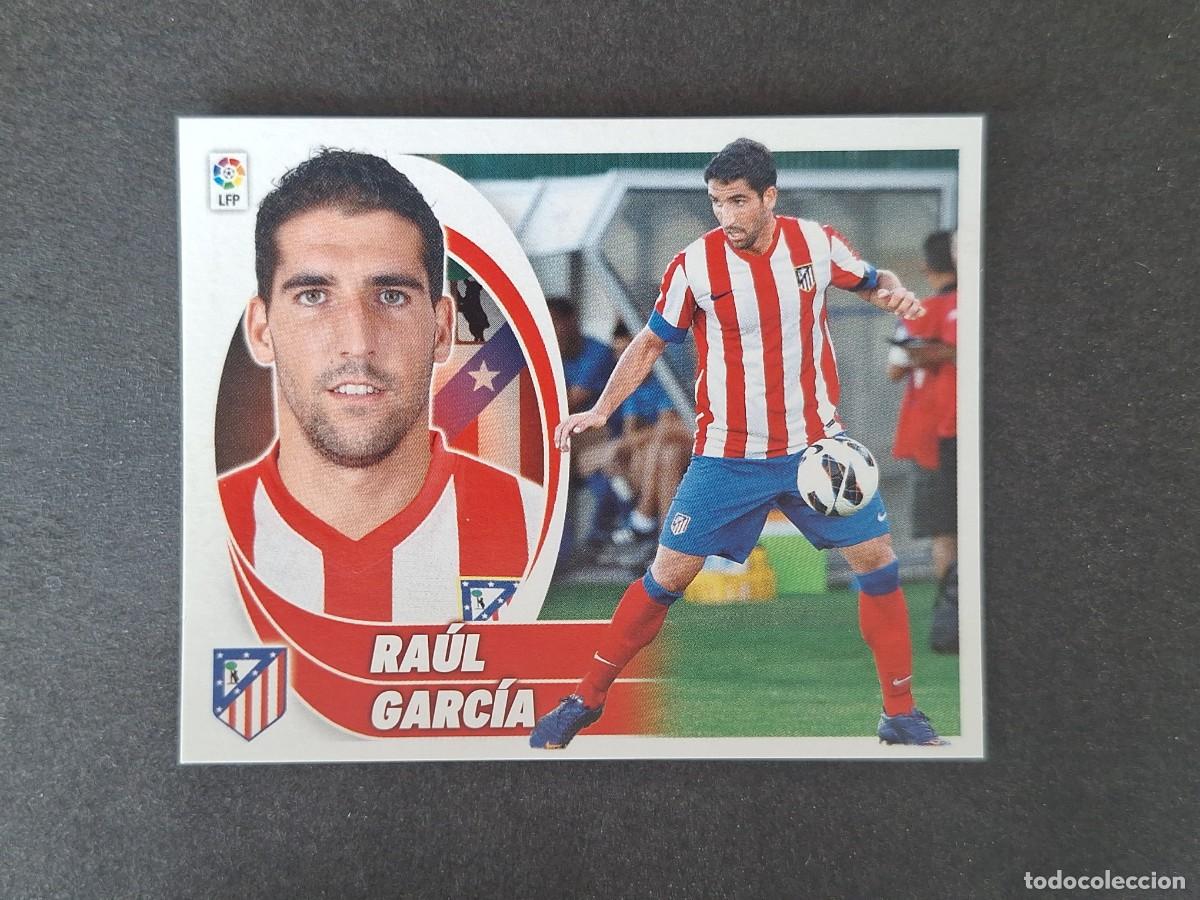 Cromos de f&uacute;tbol: L5 RAUL GARCIA ATLETICO DE MADRID FICHAJE 22 LIGA ESTE 2012 2013 12 13 NUNCA PEGADO SIN PEGAR