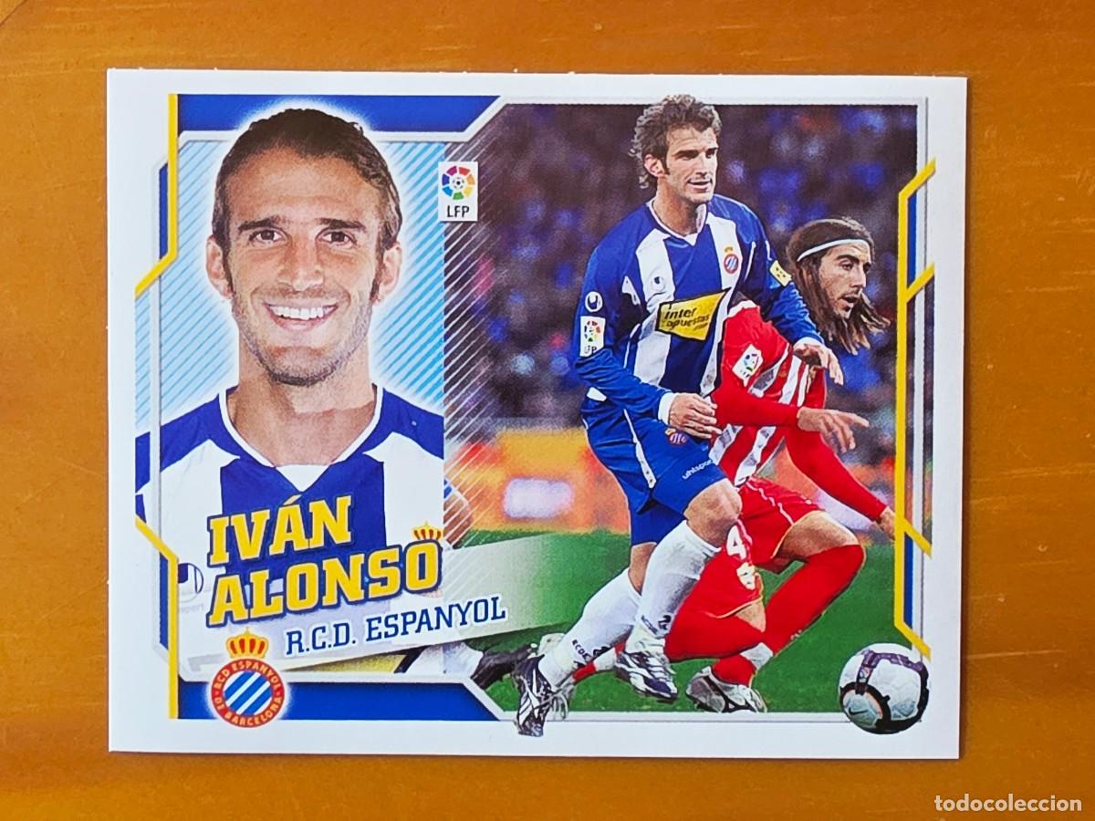 Cromos de f&uacute;tbol: 14 A Iv&aacute;n Alonso, RCD Espanyol, Panini Ediciones Liga Este 2010 2011 10 11