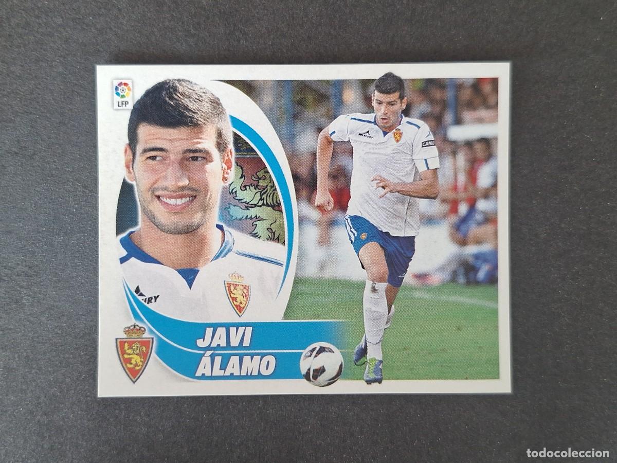 Football Stickers: L5 JAVI ALAMO REAL ZARAGOZA FICHAJE 25 LIGA ESTE 2012 2013 12 13 NUNCA PEGADO SIN PEGAR