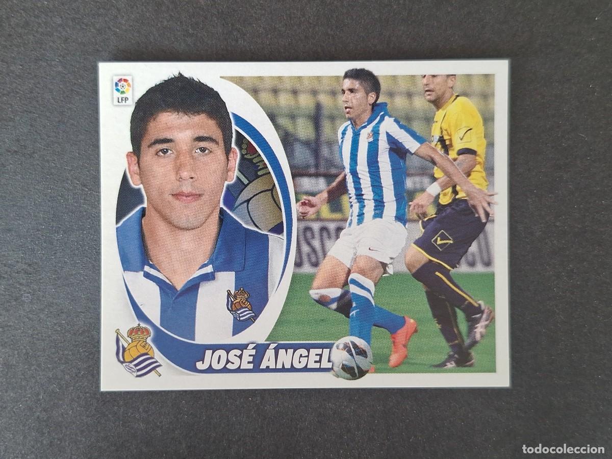 Cromos de f&uacute;tbol: L5 JOSE ANGEL REAL SOCIEDAD FICHAJE 29 LIGA ESTE 2012 2013 12 13 NUNCA PEGADO SIN PEGAR