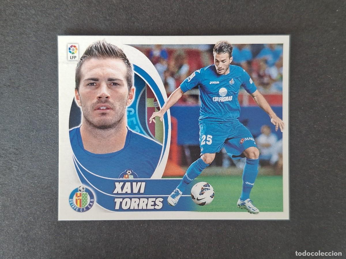 Cromos de f&uacute;tbol: L5 XAVI TORRES GETAFE C. F. FICHAJE 30 LIGA ESTE 2012 2013 12 13 NUNCA PEGADO SIN PEGAR