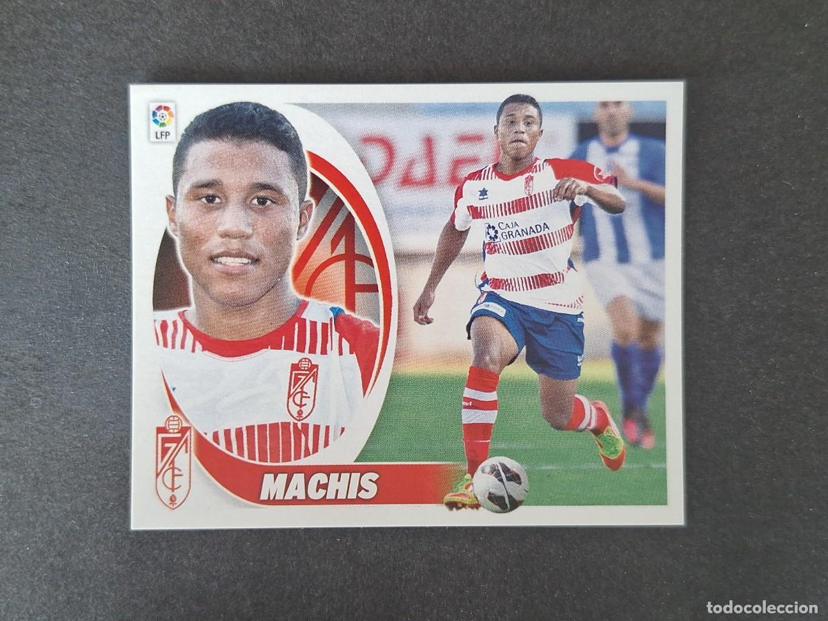 Cromos de f&uacute;tbol: L5 MACHIS GRANADA C. F. FICHAJE 31 LIGA ESTE 2012 2013 12 13 NUNCA PEGADO SIN PEGAR