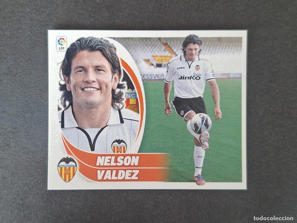 Cromos de Futebol: L5 NELSON VALDEZ VALENCIA C. F. FICHAJE 34 LIGA ESTE 2012 2013 12 13 NUNCA PEGADO SIN PEGAR