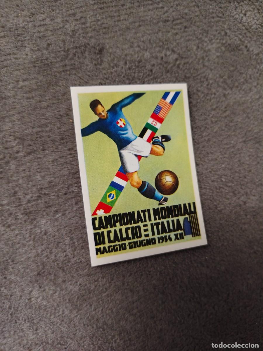 Cromos de f&uacute;tbol: 5 WORLD CUP STORY PANINI WORLD CUP 1934 - - -- MUNDIAL SONRICS AAJ