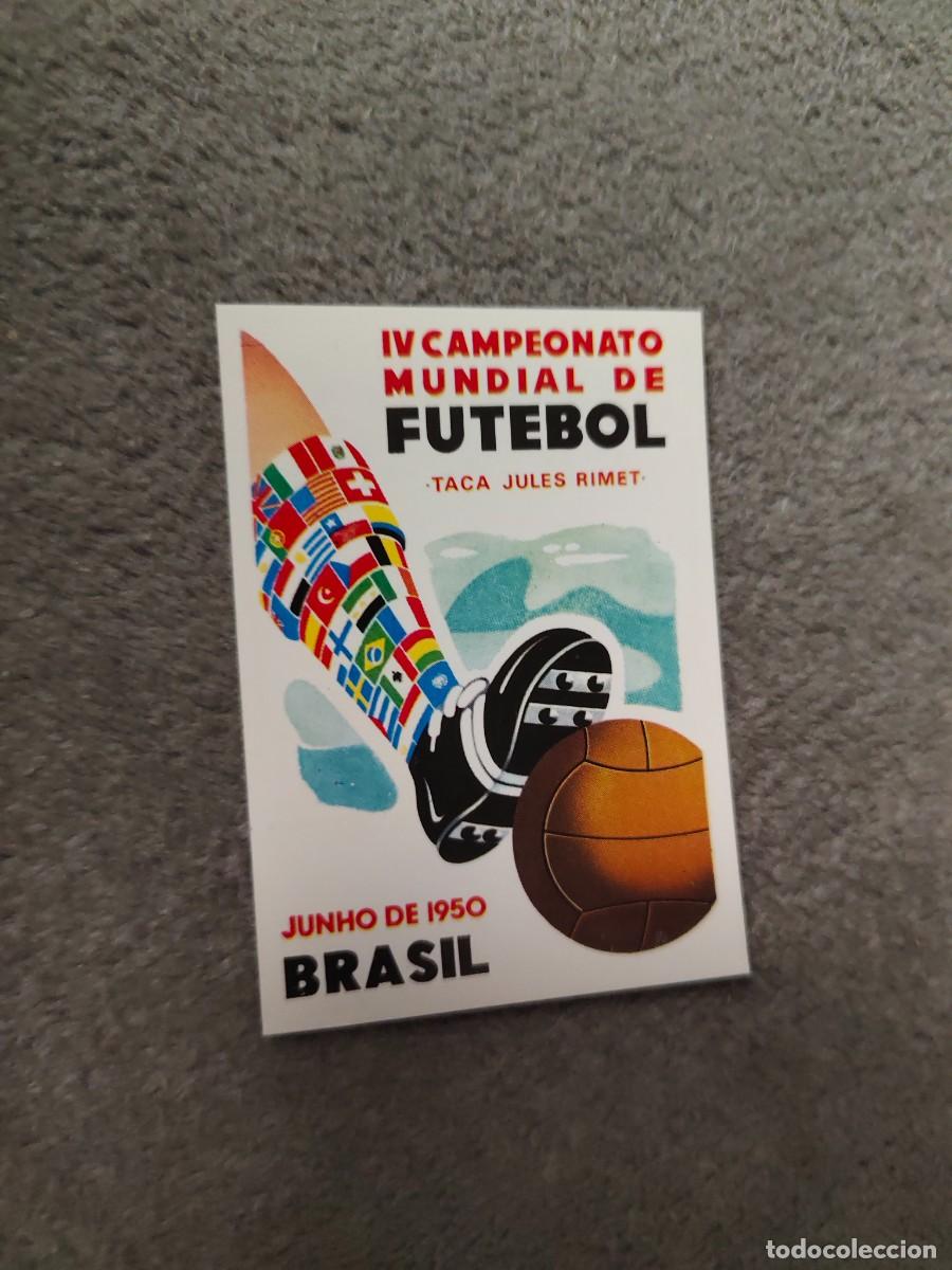 Cromos de f&uacute;tbol: 9 WORLD CUP STORY PANINI WORLD CUP 1950 - - -- MUNDIAL SONRICS AAJ