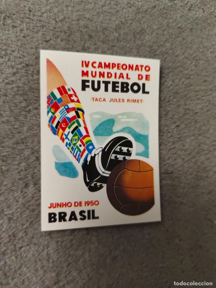 Cromos de f&uacute;tbol: 9 WORLD CUP STORY PANINI WORLD CUP 1950 - - -- MUNDIAL SONRICS AAJ