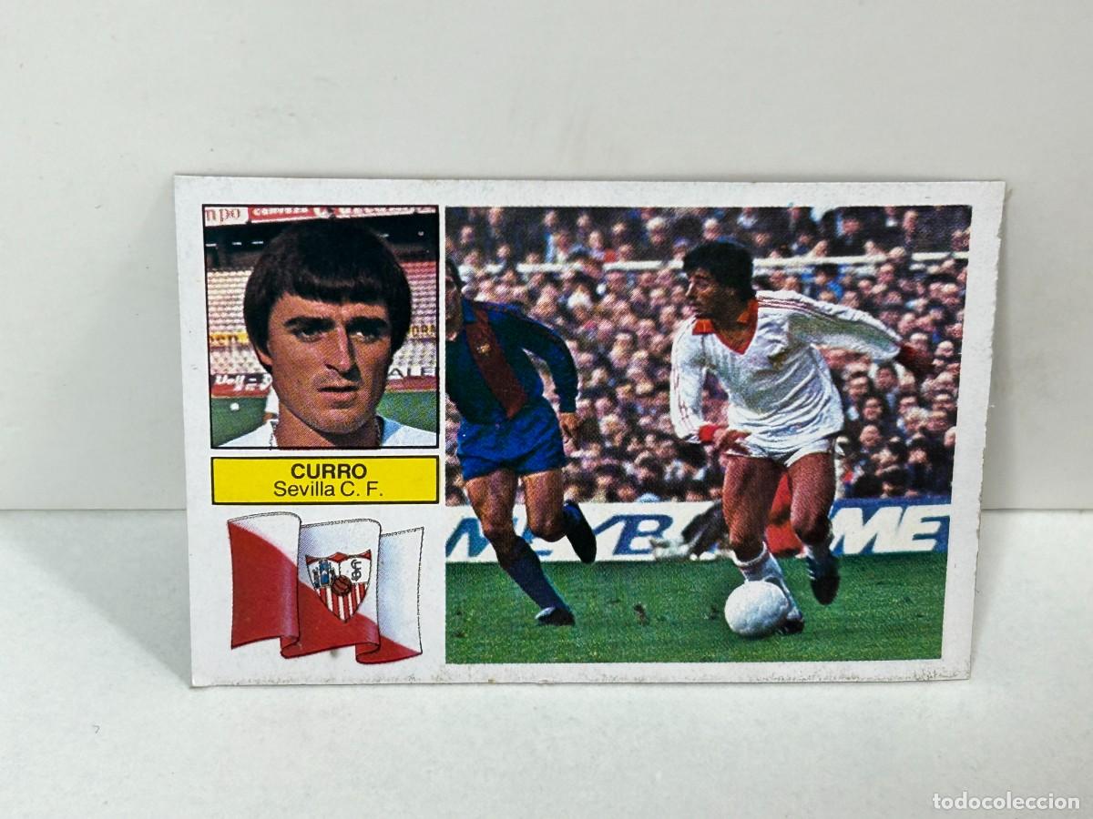 Fu&szlig;ball-Sticker: DIF&Iacute;CIL CROMO FUTBOL COLOCA CURRO LIGA 82/83 ESTE SIN PEGAR