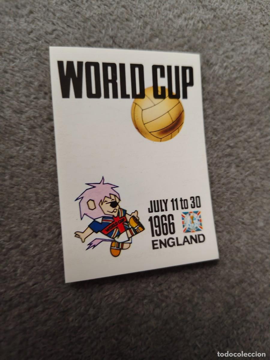 Cromos de f&uacute;tbol: 17 WORLD CUP STORY PANINI WORLD CUP 1966 - - -- MUNDIAL SONRICS AAJ