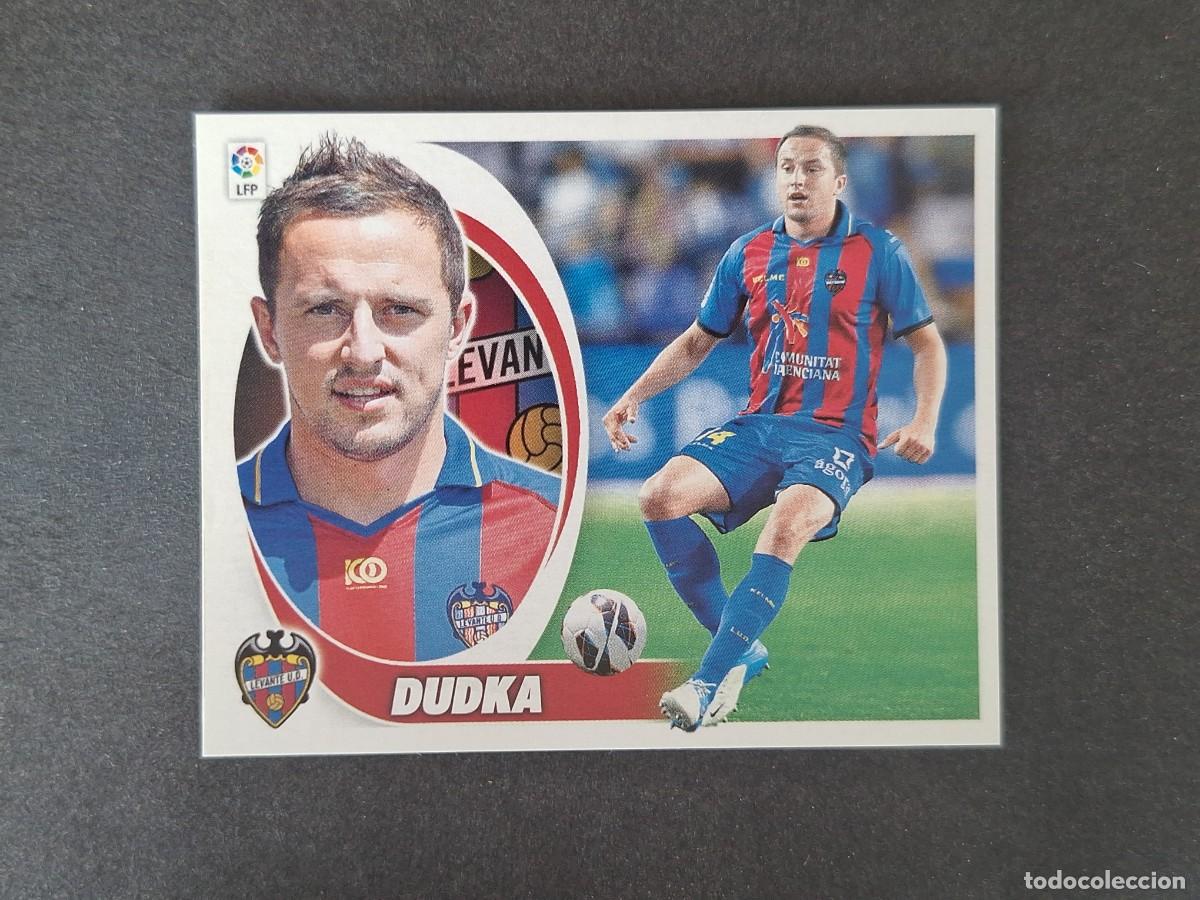 Cromos de f&uacute;tbol: L5 DUDKA LEVANTE U. D. FICHAJE 39 LIGA ESTE 2012 2013 12 13 NUNCA PEGADO SIN PEGAR