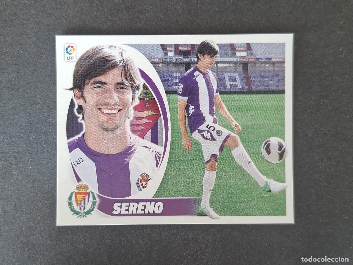 Cromos de f&uacute;tbol: L5 SERENO REAL VALLADOLID FICHAJE 43 LIGA ESTE 2012 2013 12 13 NUNCA PEGADO SIN PEGAR