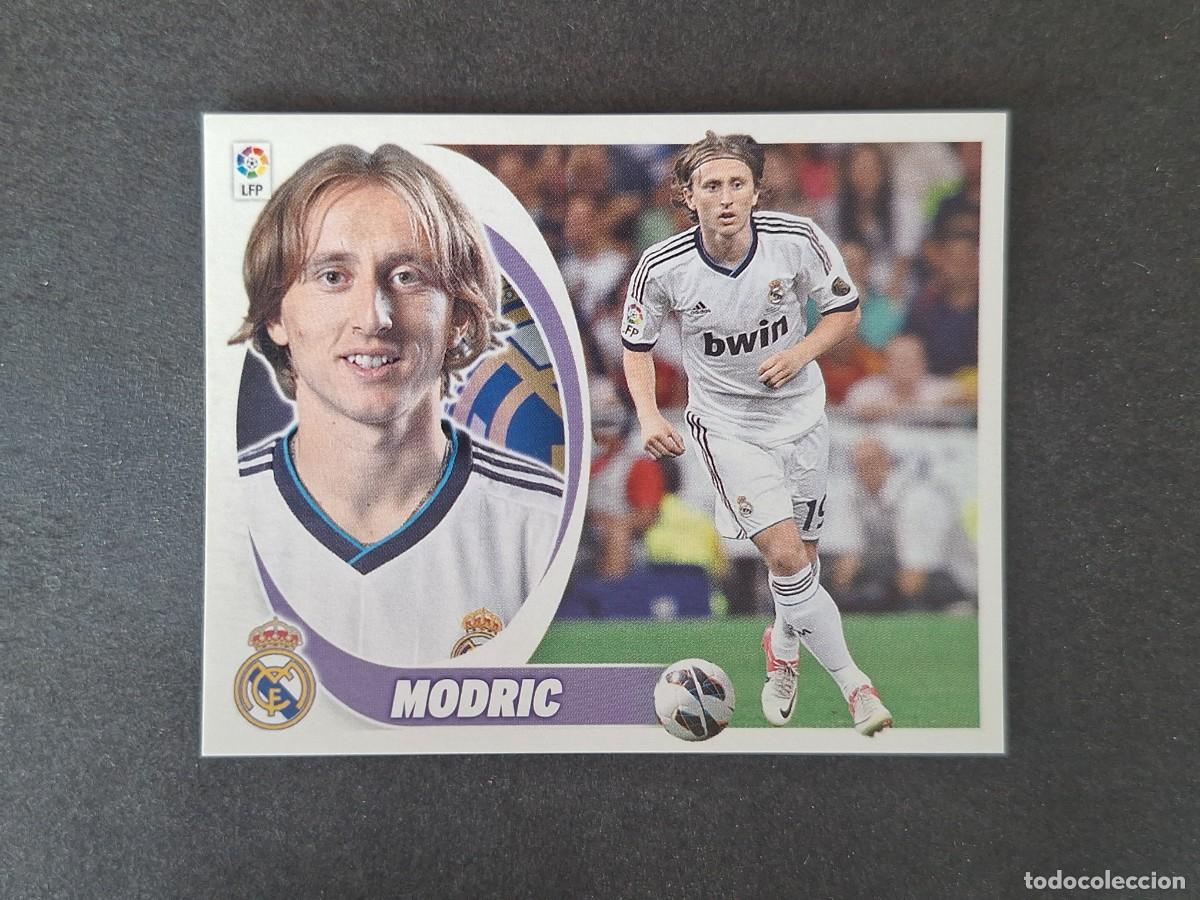 Cromos de f&uacute;tbol: L5 MODRIC REAL MADRID FICHAJE 45 LIGA ESTE 2012 2013 12 13 NUNCA PEGADO SIN PEGAR