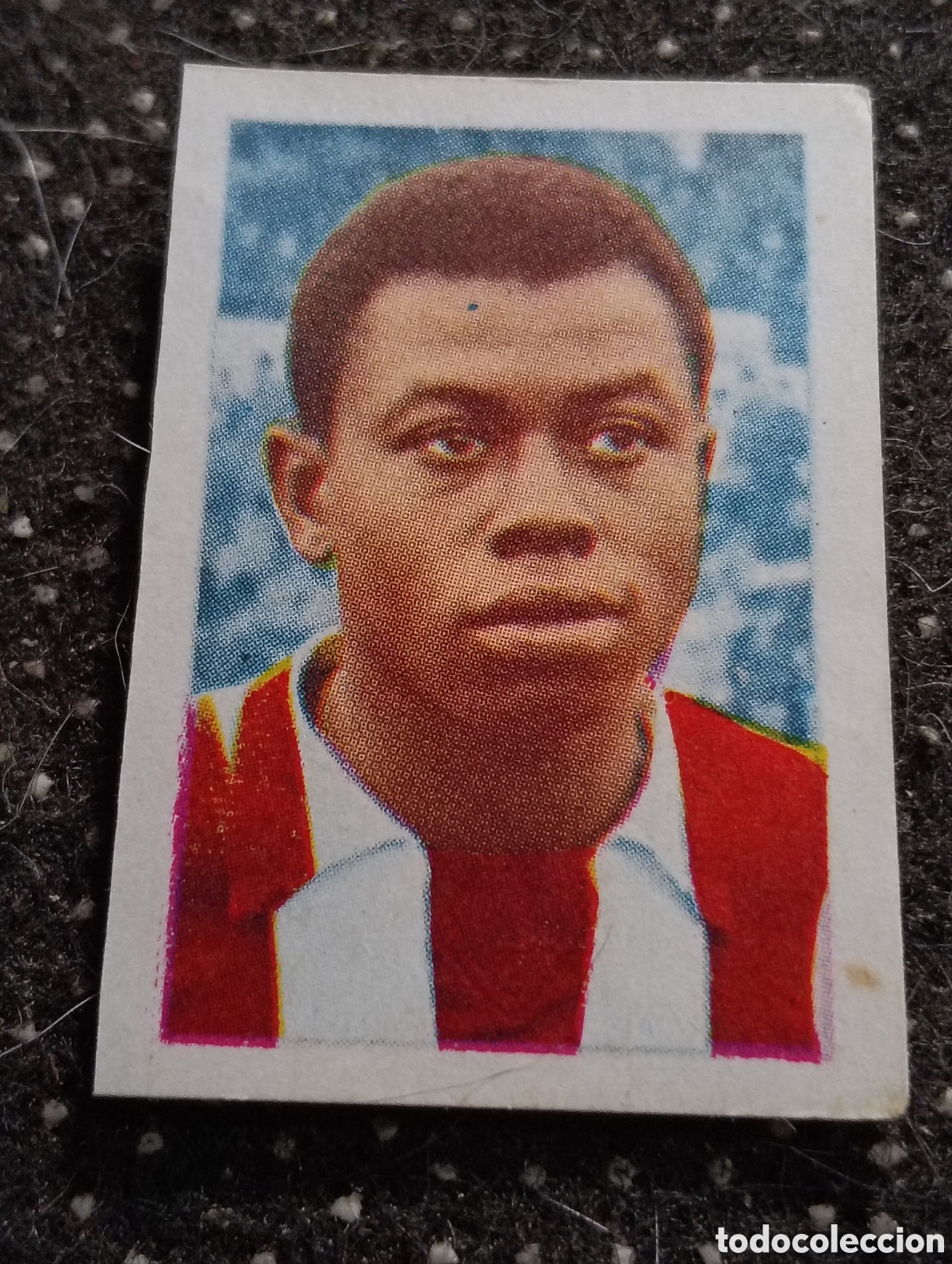 Cromos de f&uacute;tbol: N&deg; 69 Jones At. de Madrid Liga 1963-64 de Ruiz Romero, perfecto estado y sin pegar