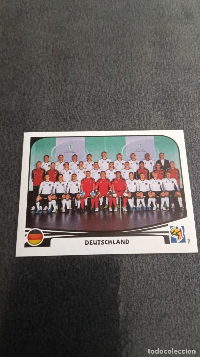 Cromos de f&uacute;tbol: Mundial Fifa Sudafrica 2010 Panini 258 Plantilla Alemania