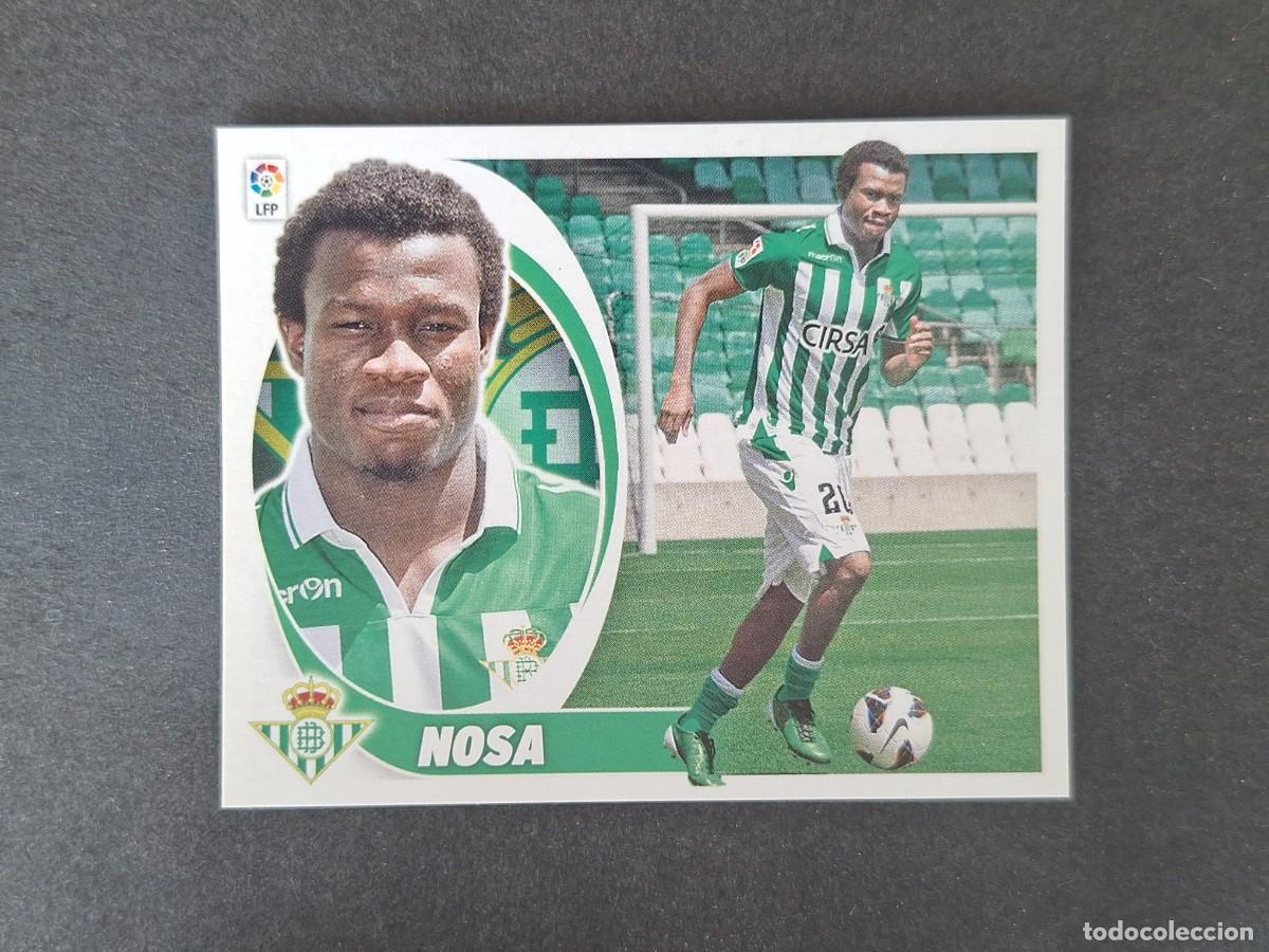 Cromos de f&uacute;tbol: L5 NOSA REAL BETIS BALOMPIE FICHAJE 47 LIGA ESTE 2012 2013 12 13 NUNCA PEGADO SIN PEGAR