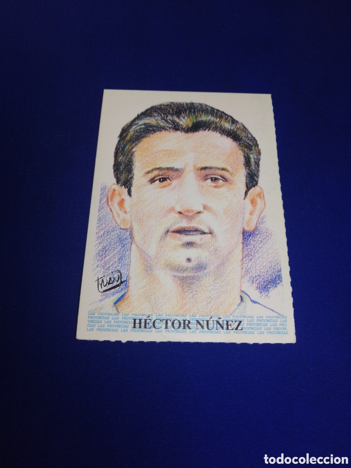 Cromos de f&uacute;tbol: HISTORIA DEL VALENCIA CF - DIARIO LAS PROVINCIAS - 1994 - H&Eacute;CTOR N&Uacute;&Ntilde;EZ