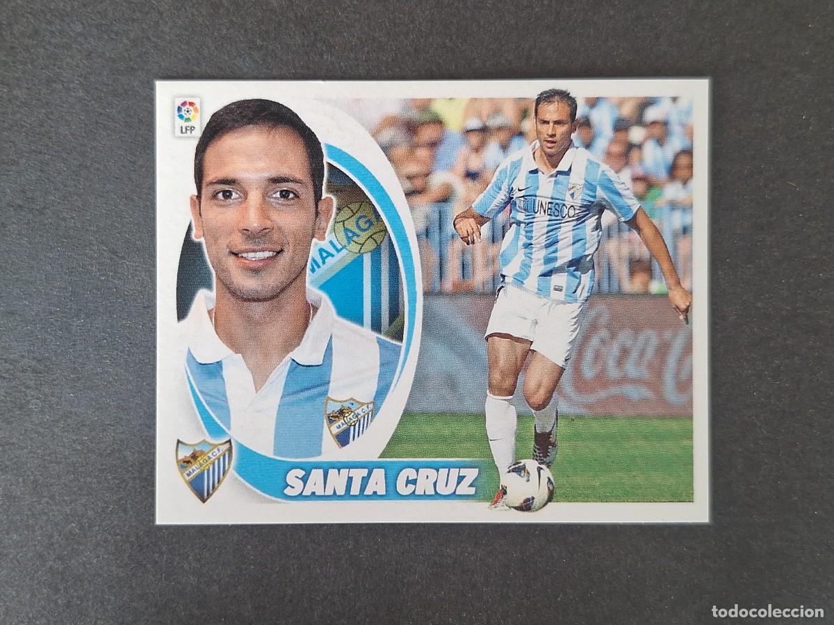Cartes &agrave; collectionner de Football: L5 SANTA CRUZ MALAGA C. F. FICHAJE 51 LIGA ESTE 2012 2013 12 13 NUNCA PEGADO SIN PEGAR